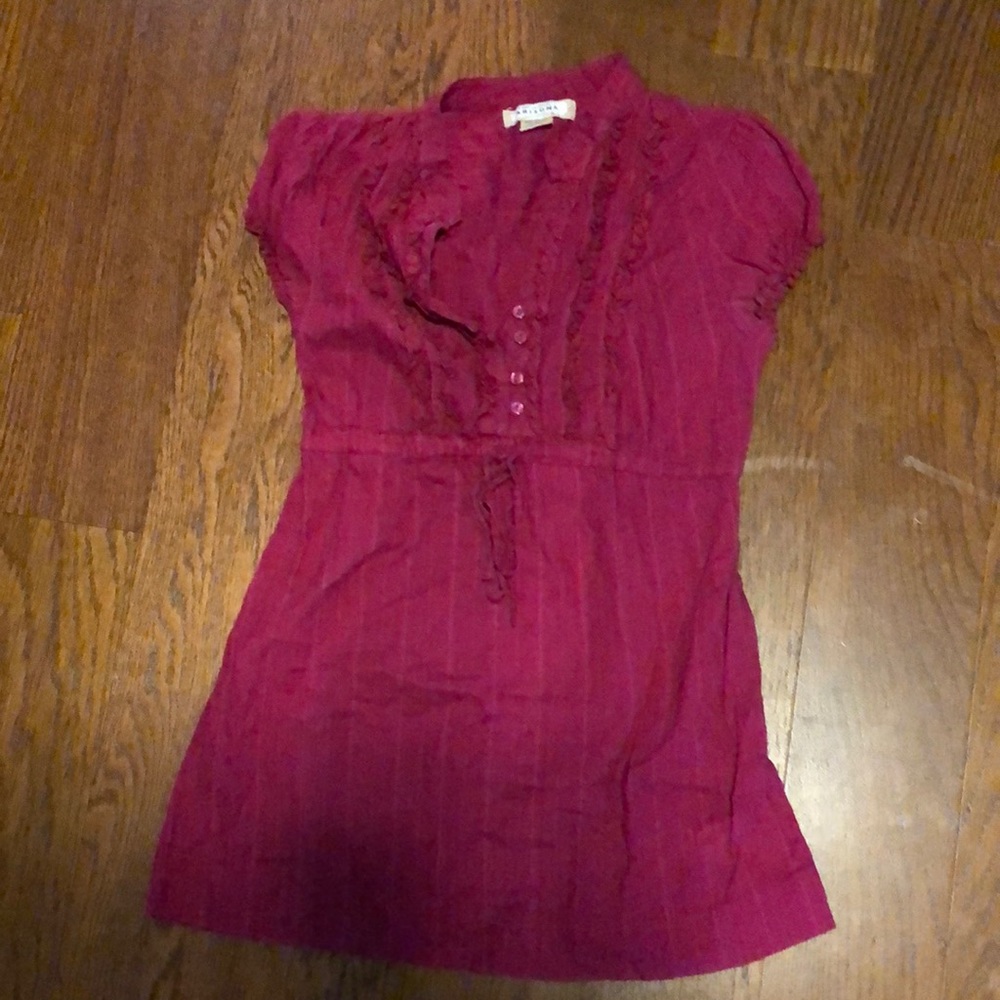 Fuchsia blouse
